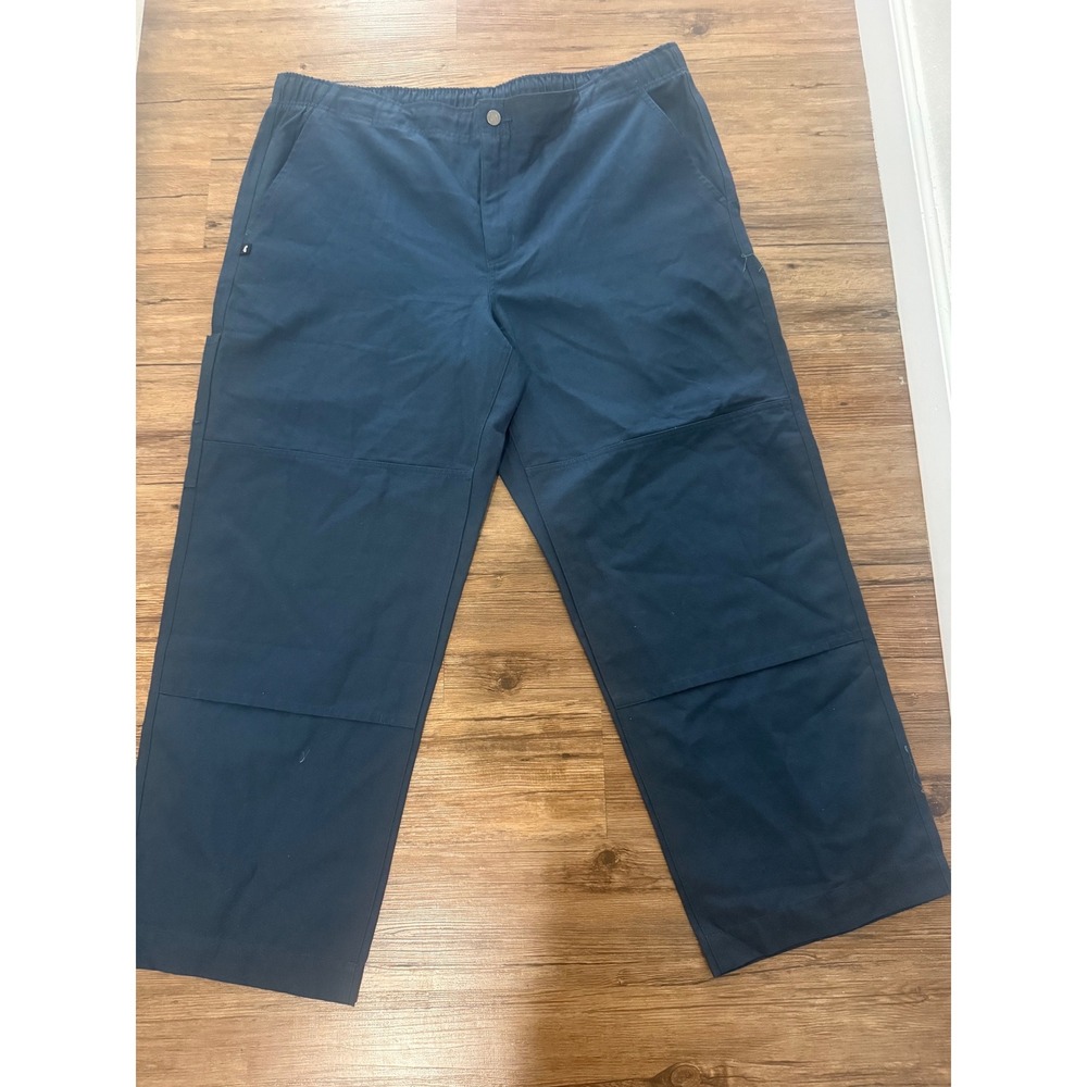 Nike SB 2XL Black Pants Standard Fit Straight Leg Stacked Length Skateboard